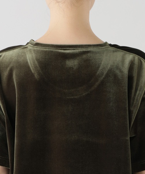 tシャツ 「SIMONE WILD/シモーネ ワイルド」VELVET T-SHIRTS：Tシャツ レディース tシャツ 「SIMONE WILD/シモーネ ワイルド」VELVET T-SHIRTS：T