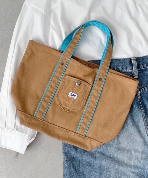 Lee（リー） トートバッグ アクセントカラー カバーオールポケット