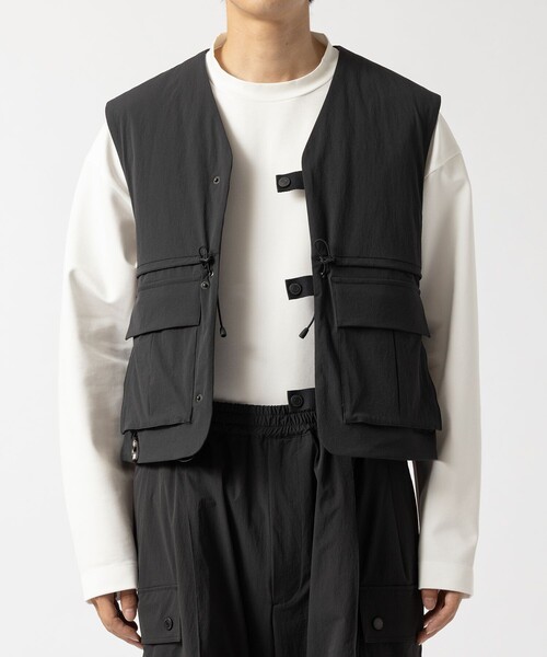 新品 th Product Dyed Vest ナイロン ベスト ホワイト 新品 th Product Dyed Vest ナイロン ベスト ホワイト