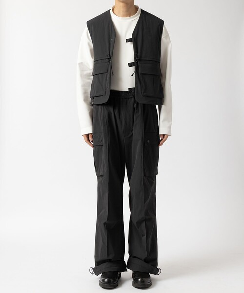 新品 th Product Dyed Vest ナイロン ベスト ホワイト 新品 th Product Dyed Vest ナイロン ベスト ホワイト