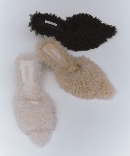 EIMY ISTOIRE（エイミーイストワール） サンダル French poodle fur