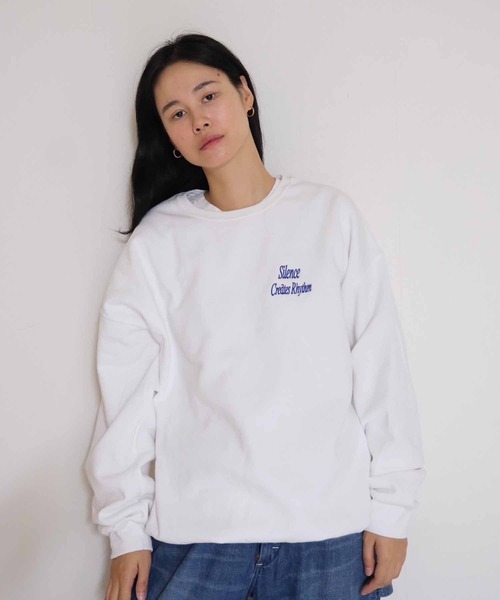 トレーナー スウェット 「FRUIT OF THE LOOM」田中シェン×Fruit of the Loomコラボ スウェット /全3色 スウェットシ