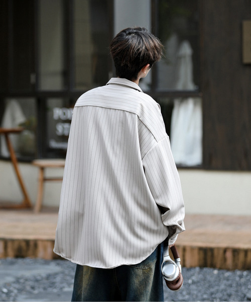 NEOS（KOKUYO） シャツ 「neos」ルーズシルエット ピン