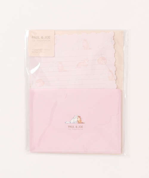 レターセット　イーディス・ホールデン PAUL&JOE 文房具 ポール ＆ ジョー マークス レースカットレター