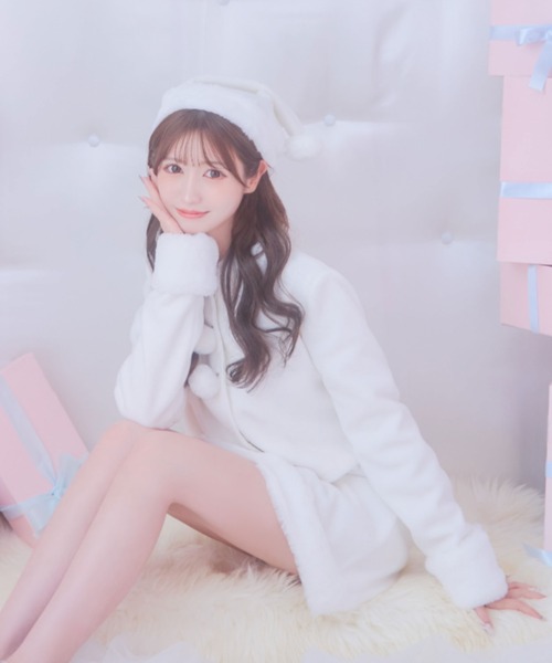 コスプレ ジャケットセットアップサンタコスプレ「サンタコス 4点セット」_6