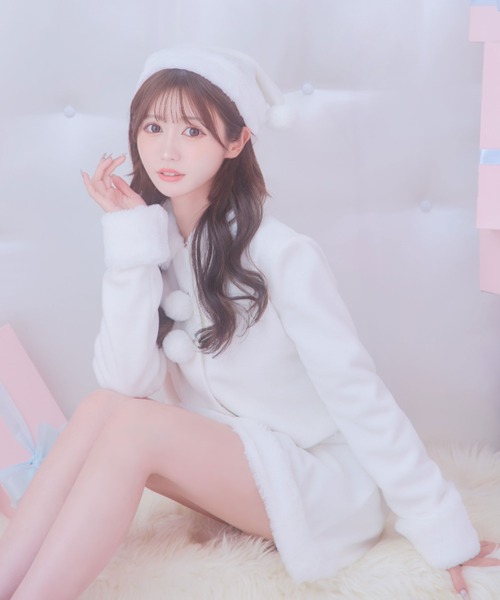 コスプレ ジャケットセットアップサンタコスプレ「サンタコス 4点セット」_3
