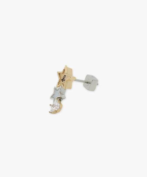 【Agnes b.】H922 Sky Light ピアス 星 スター Agnes b.】H922 Sky Light ピアス 星 スター