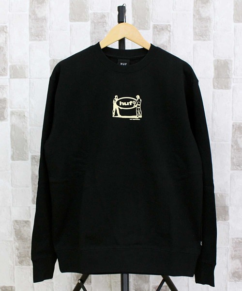 HUF ハフ リロケーションクルーネックスウェット トレーナー HUF ハフ リロケーションクルーネックスウェット RELOCATION