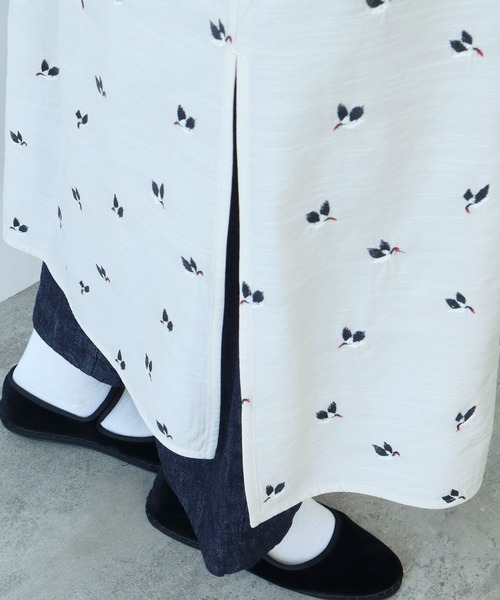 yuni（ユニ ）の「Wool⁄super100 midle length duffle コート