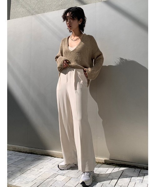 TODAYFUL 「TODAYFUL」 Vネックニット FREE ブラック レディース