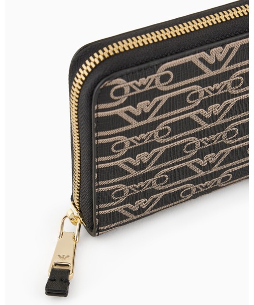 EMPORIO ARMANI 　ラウンドファスナーウォレット　財布 EMPORIO ARMANI 財布 「エンポリオ アルマーニ」ラウンド