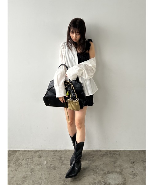 snidel 新作　未使用　バリエミニスカショートパンツ SNIDEL パンツ バリエフリルスカショーパン レディース