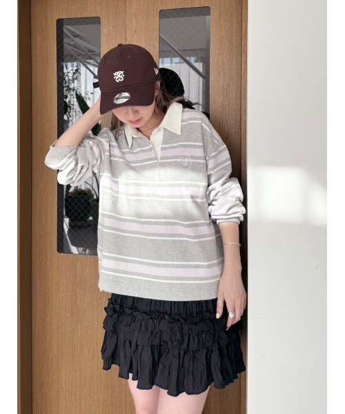 スナイデル フリルスカショーパン【ブラック/サイズ1】 SNIDEL パンツ バリエフリルスカショーパン レディース