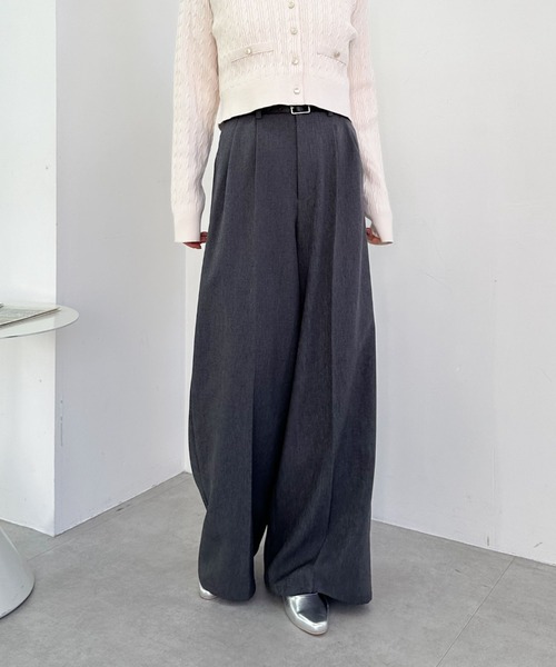 ワイドパンツ スラックス archive 00s y2k タック archives スラックス