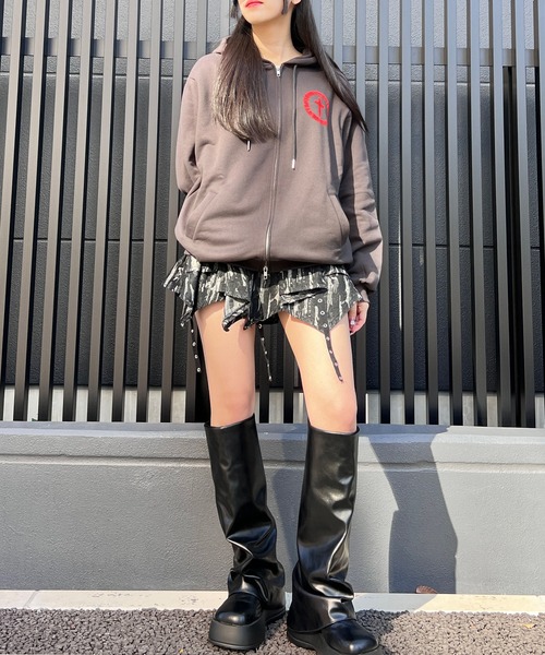 パーカー サークルクロスZIPパーカー レディース メンズ : ZOZOTOWN