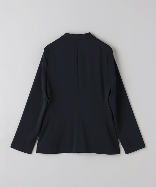 UNITED ARROWS ジャケット ノーカラージャケット FEEL CLEAN V