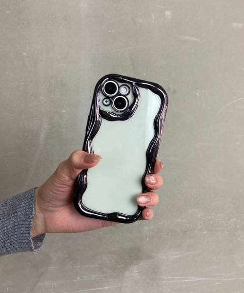 Loco Ocean（ロコオーシャン） スマホケース メタリックウェーブ