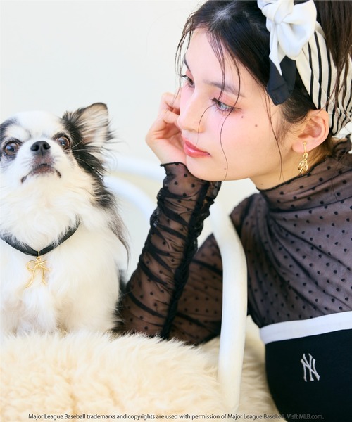 オールインワン 「MLB」カットアウトベアオールインワン レディース