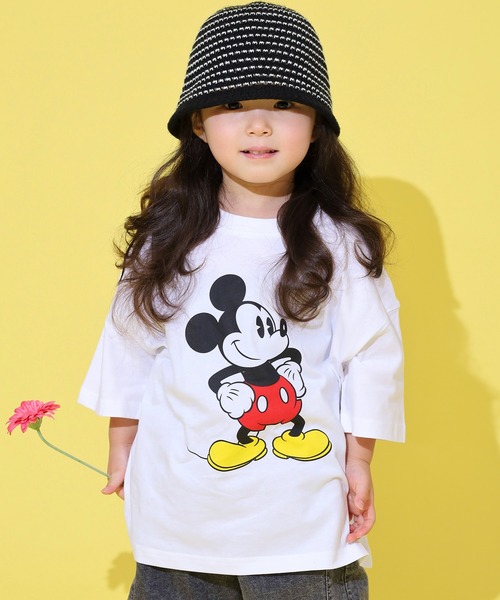 MICKEY MOUSE tシャツ ミッキーマウス オーバーTシャツ KIDS