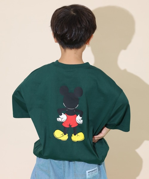 MICKEY MOUSE tシャツ ミッキーマウス オーバーTシャツ KIDS