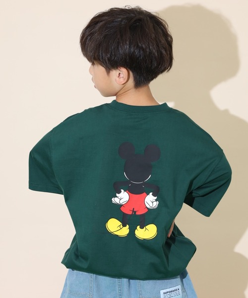 MICKEY MOUSE tシャツ ミッキーマウス オーバーTシャツ KIDS