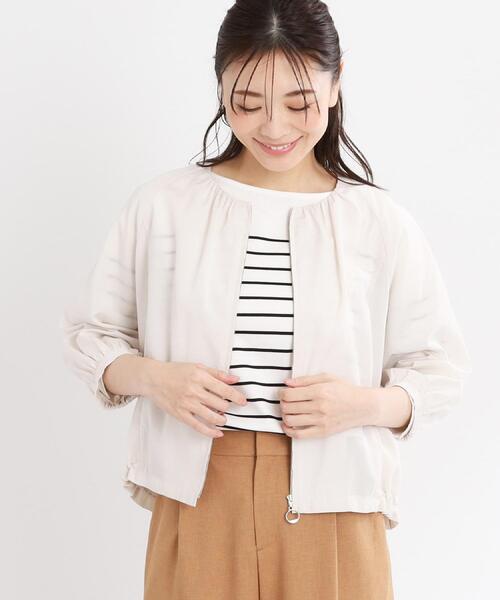 リフレクト 【洗える】春夏ジャケット　ブルゾン アウター Reflect ブルゾン アウター 「夏SALE／撥水／接触冷感／洗える