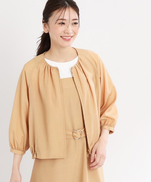 リフレクト 【洗える】春夏ジャケット　ブルゾン アウター Reflect ブルゾン アウター 「夏SALE／撥水／接触冷感／洗える