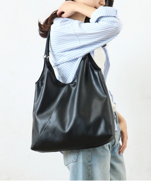 Per sist ence トートバッグ ソフトフェイクレザーVカットA4