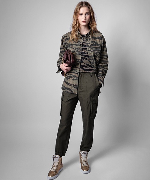 ZADIG&VOLTAIRE 「ZADIG&VOLTAIRE」 カーゴパンツ 34 カーキ