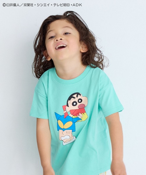 クレヨンしんちゃん Tシャツ ブルー専用 クレヨンしんちゃん プリントTシャツ ブルー - メルカリ