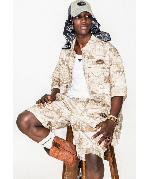 A BATHING APE☆ヘビーウォッシュド ショートスリーブTシャツ A BATHING APE(アベイシングエイプ) / 90s～00s/裾袖シングル