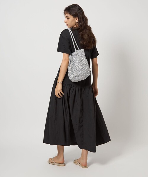 green label relaxing ワンピース タフタ ドッキング : ZOZOTOWN