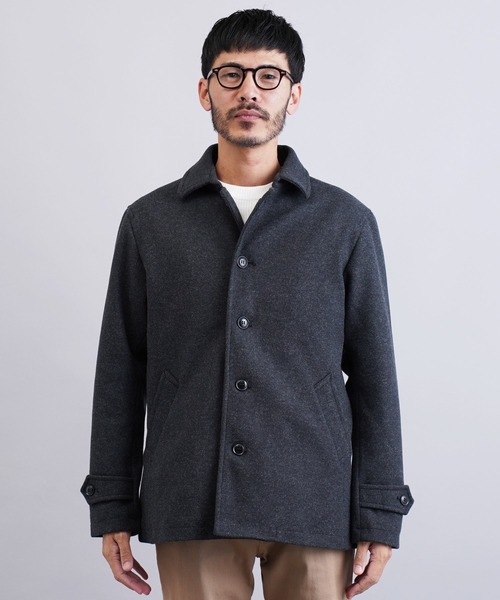 「JIGGYS SHOP」 ピーコート LARGE ブラウン系その他 メンズ_画像6