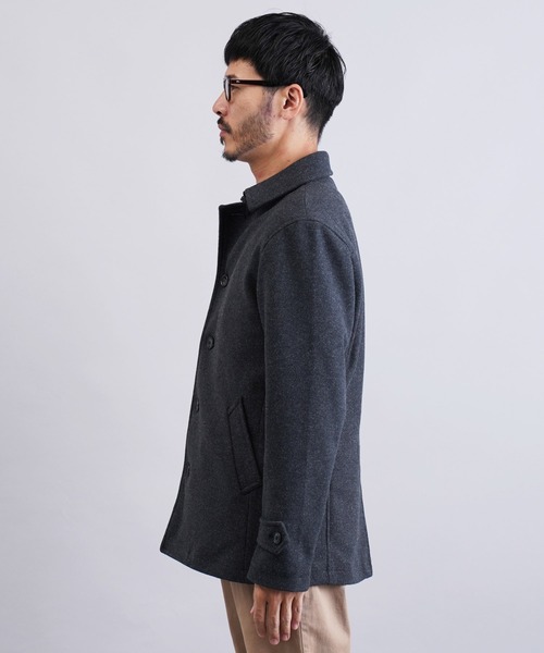 「JIGGYS SHOP」 ピーコート LARGE ブラウン系その他 メンズ_画像7