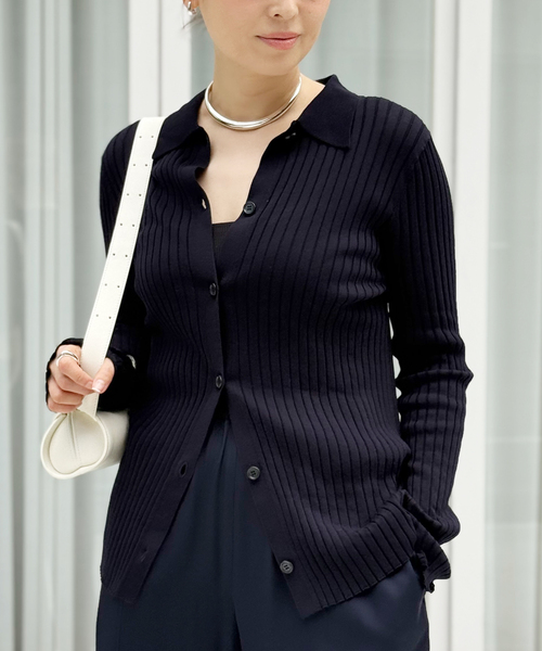 7/6まで限定価格Deuxieme ICE Poloshirtニットカーディガン Deuxieme Classe ニット セーター ICE Poloshirt ニット