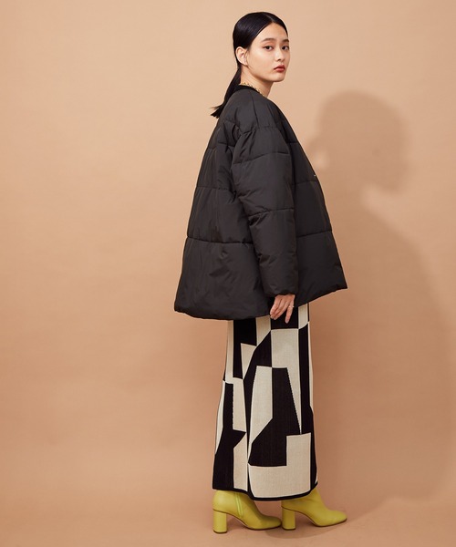 値下げ【新品未使用】アダムエロペ　アウター ADAM ET ROPE'（アダムエロペ） ジャケット FREE ブラック レディース