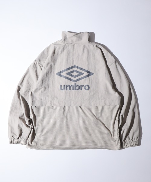 umbro グレー ナイロンジャケット umbro ナイロンジャケット UMBRO アンブロ メッシュ切り替え