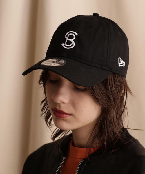 Schottコラボニューエラキャップ NEW ERA 「NEW ERA」 キャップ「schottコラボ」 F ブラック