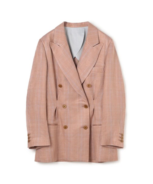 BACCA（バッカ） ジャケット テーラードジャケット レーヨンリネン