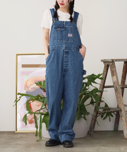 サロペット・オーバーオール・オールインワン authentic_products SUGAR BISKET サロペット オーバーオール ラップ風