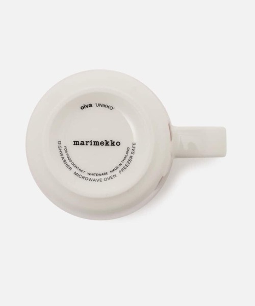 食器 「ギフトセット」Unikko / glass plate＆mug set | marimekko | 13