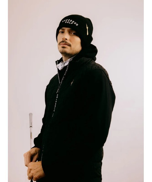 DEVEREUX GOLF ベスト ジレ DVRX中綿キルトFull Zip Vest メンズ