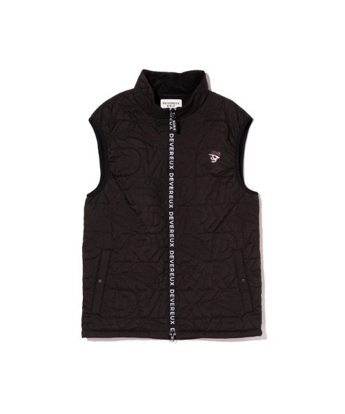 DEVEREUX GOLF ベスト ジレ DVRX中綿キルトFull Zip Vest メンズ
