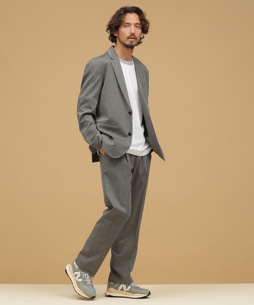NANO universe【美品】セットアップ スーツ グレー XL 楽天市場】【SALE／50%OFF】「Damerino」フレキシブルツイル