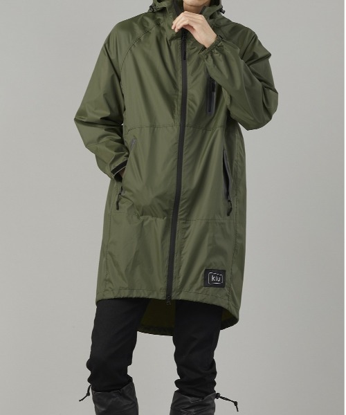 KiU（キウ） レインコート カッパ 自転車 KiU RAIN ZIP UP レイン