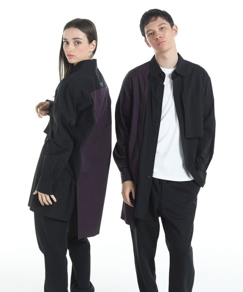 Y-3 シャツ SPORTY COTTON SHIRT メンズ レディース : ZOZOTOWN
