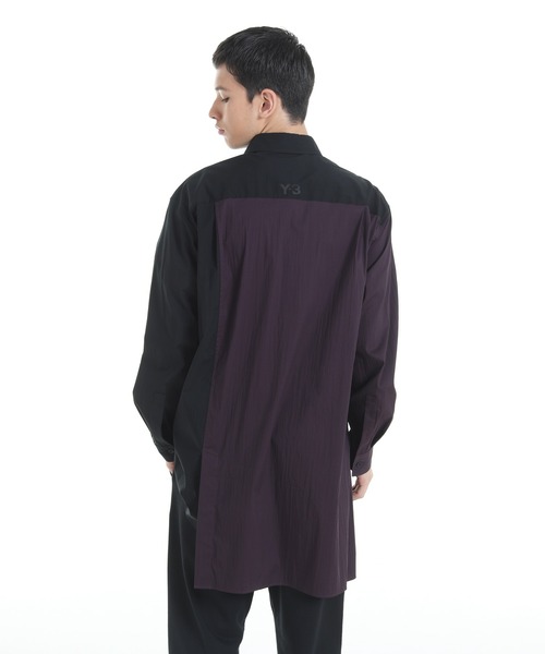 Y-3 シャツ SPORTY COTTON SHIRT メンズ レディース : ZOZOTOWN