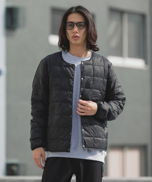 TAION（タイオン） ダウンジャケット ダウン MENS CREW NECK DOWN