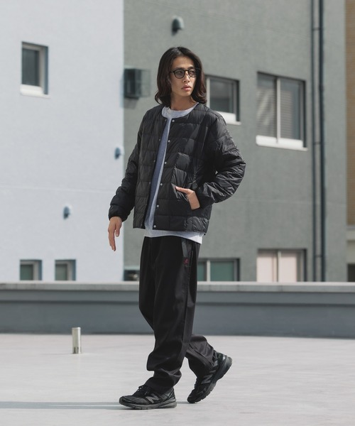 TAION（タイオン） ダウンジャケット ダウン MENS CREW NECK DOWN