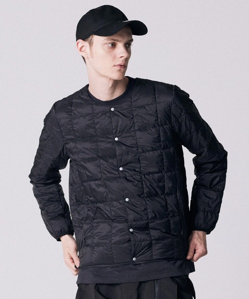 TAION（タイオン） ダウンジャケット ダウン MENS CREW NECK DOWN